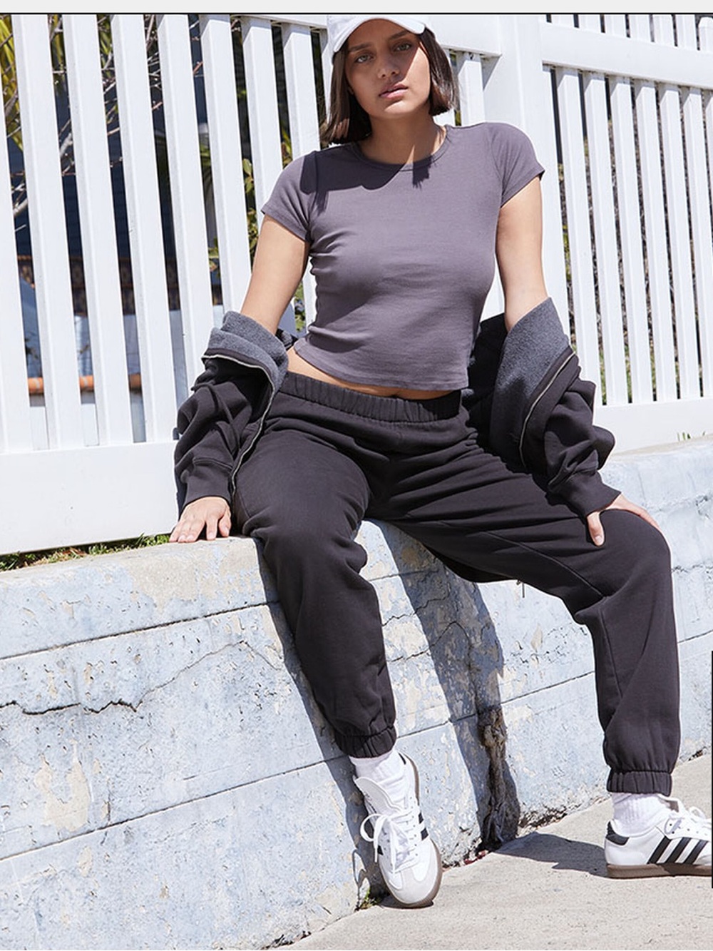John Galt Black Rosa Sweatpants